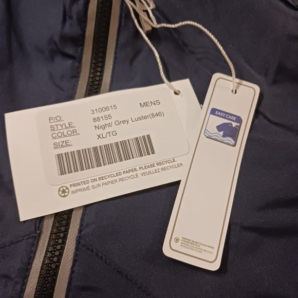 New North End Men's Endurance Lightweight Color Block Jacket Size XL - Picture 7 of 10